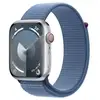 Image de Watch Series 9 GPS + Cellulaire, boitier en aluminium de 45 mm avec boucle sport, Bleu - Neuf