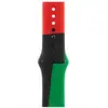 Image de Apple MUQ83ZM/A accessoire intelligent à porter sur soi Bande Noir, Vert, Rouge Fluoroélastomère - Neuf