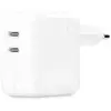 Image de Apple Adaptateur secteur avec deux ports USB-C - 35 Watt - Blanc - Neuf