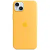 Image de Apple Coque en silicone avec MagSafe pour iPhone 15 Plus - Rayon de soleil Apple (brand) iPhone 15 Plus - Neuf