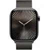 Image de Montre, Apple Watch S10 Cellular 46 mm Enveloppe en titane ardoise avec boucle milanaise ardoise - M/L