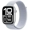 Image de Apple Watch Series 10 OLED 46 mm Numérique 416 x 496 pixels Écran tactile 4G Argent Wifi GPS (satellite) - Neuf