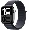 Image de Apple Watch Series 10 (2024) GPS + Cellular, Boitier Noir de 46mm avec bracelet Textile , Noir - Neuf