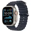 Image de Watch Ultra 2 (GPS + 4G) Boîtier en Titane Naturel de 49mm avec Bracelet Ocean, Bleu Marine - Neuf