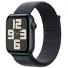 Image de Apple Watch SE OLED 44 mm Numérique 368 x 448 pixels Écran tactile Noir Wifi GPS (satellite) - Neuf