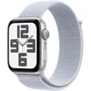 Image de Apple Watch SE GPS 44mm Aluminium Silver avec Storm Blue Sport Loop Strap