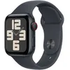 Image de Apple Watch SE GPS + Cellular - 40mm - Boîtier Midnight Aluminium - Bracelet Midnight Sport Band - S/M - Neuf