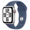 Image de Apple Watch SE OLED 40 mm Numérique 324 x 394 pixels Écran tactile 4G Argent Wifi GPS (satellite) - Neuf