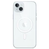 Image de Apple Coque En Silicone Avec Magsafe Pour Iphone 15 Plus Transparent