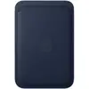 Image de Porte cartes en tissage fin pour iPhone avec MagSafe Bleu intense - Neuf