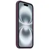 Image de Apple Coque en silicone avec MagSafe pour iPhone 16 - Prune Apple (brand) iPhone 16 - Neuf