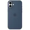 Image de Apple Coque en silicone avec MagSafe pour iPhone 16 Plus - Denim Apple (brand) iPhone 16 Plus - Neuf