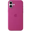 Image de Apple Coque en silicone avec MagSafe pour iPhone 16 Plus - Fuchsia Apple (brand) iPhone 16 Plus - Neuf
