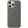Image de Apple Coque en silicone avec MagSafe pour iPhone 16 Pro Max - Gris minéral Apple (brand) iPhone 16 Pro Max - Neuf