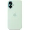 Image de Apple Coque en silicone MagSafe pour iPhone 16 - Aquamarine - Neuf