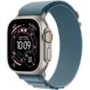 Image de Watch Ultra 3 (2025) GPS + Cellular Boitier de 49mm en Titane Naturel avec Boucle Alpine, Bleu - S - Neuf