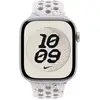 Image de Apple Nike Sport Band Bande Gris Aluminium, Fluoroélastomère - Neuf