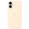 Image de Apple Coque en silicone avec MagSafe pour iPhone 17 - Vanille Apple (brand) iPhone 17 - Neuf