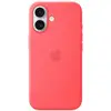 Image de Apple Coque en silicone avec MagSafe pour iPhone 17 - Rose goyave Apple (brand) iPhone 17 - Neuf