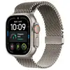 Image de Apple Watch Ultra 4 (GPS + Cellular) Boitier de 49 mm en Titane Naturel avec boucle milanaise Naturel - M - Neuf