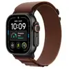 Image de Apple Watch Ultra 4 (GPS + Cellular) Boitier de 49 mm en Titane Noir avec boucle Alpine Bordeaux - M - Neuf