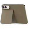 Image de Folio avec support pour Apple iPhone Duo - Taupe - Neuf
