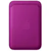Image de Apple Porte-cartes en tissage fin pour iPhone avec MagSafe - Magenta