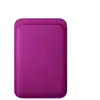 Image de Apple FineWoven Wallet MagSafe avec la fonction 'Localiser' - Magenta - Neuf