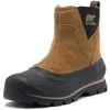 Image de Botte de randonnée pour homme Sorel Buxton, modèle à enfiler, imperméable, couleur noire, taille US 11