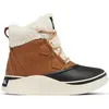 Image de Bottines imperméables SOREL Out N About IV Chillz pour femmes, en cuir, couleur marron, taille EU 42