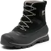 Image de Botte de randonnée pour homme Sorel Buxton, modèle à lacets, imperméable, couleur noire, taille US 7.5