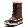 Image de Sorel hommes bottes d'hiver Bottes 1964 Pac Nylon Boot WP 2114071 marron