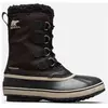 Image de Bottes de neige imperméables Sorel pour hommes, modèle 1964 Pac en nylon, couleur noire, finition "Ancient Fossil"