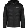 Image de Veste à capuche Columbia Powder Pass Hybrid - NOIR, Taille:S