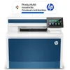 Image de HP Color LaserJet Pro MFP 4302dw, 4RA83F, Imprimante Multifonction A4, Impression Recto Verso Automatique, 33 ppm , USB, Wi-Fi, Ethernet, Copie, Numérisation, ADF, Écran tactile 4,3", Bleu en occasion ou reconditionné