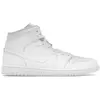 Image de Jordan 1 Mid, couleur blanche, taille EU 50.5