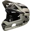 Image de Bell Super Air R Spherical Fahrradhelm matte cement/gray L Grauweiß