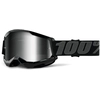 Image de Motorradbrille 100% MX Crossbrille Strata 2 verspiegelt