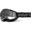 Image de Masques moto 100% MX Cross Strata 2 Junior transparent FA23