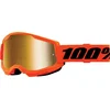 Image de 100percent Strata 2 Lunettes de soleil Orange Miroir Or Lentilles/CAT3 Orange Miroir Or Lentilles/CAT3