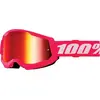 Image de 100percent Strata 2 Lunettes de soleil Rouge Miroir Rouge Lentille/CAT3 Rouge Miroir Lentille Rouge/CAT3