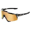 Image de Lunettes de soleil 100percent Speedcraft Money Mike 3, jaune, verres miroirs HiPER 24K Gold / CAT3, jaune, verres miroirs HiPER 24K Gold / CAT3