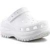 Image de Zuecos Mujer Modèle Crocs Classic Mega Crush Clog Couleur Blanc