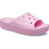 Image de Crocs Classic Platform Slide rose pour femmes EUR 41-42 (M8)