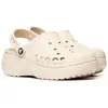 Image de Crocs Baya Platform Clog 208186-11S Sabots Femme Beige