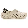 Image de Crocs Echo Clog, couleur noir, taille européenne 48-49