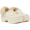Image de Crocs Stomp Lined Clog Women's Beige Sandals