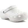 Image de Chaussures Crocs Classic Platform Glitter Clog W Chalk 2072410WV