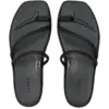 Image de Crocs Miami Femme - Tongues et Sandales, Noir - Taille 41-42 - Plastique