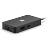 Image de Microsoft Surface USB-C Travel Hub Avec fil USB 3.2 Gen 2 (3.1 Gen 2) Type-C Noir - Neuf